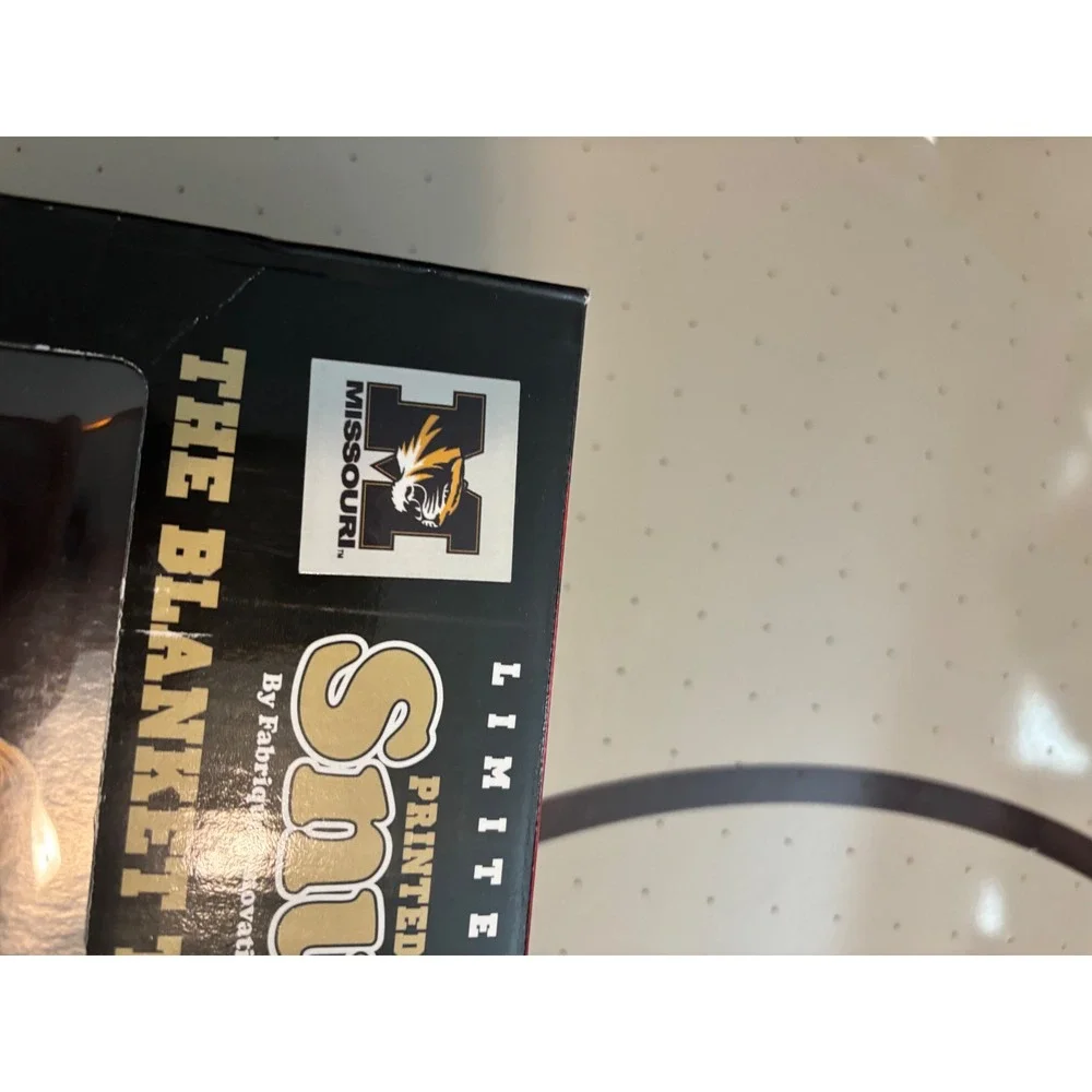 Missouri Tigers Snuggie Collegiate Fleece Wearable Blanket Sleeves Mizzou Gold